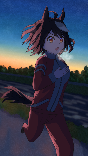 早朝のランニング