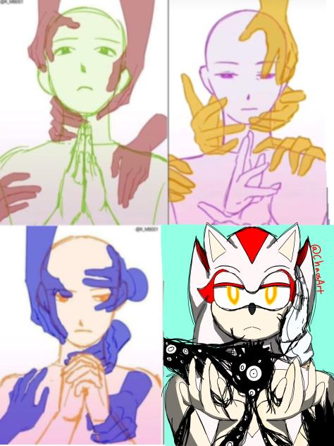 4 person collaboration - ibisPaint