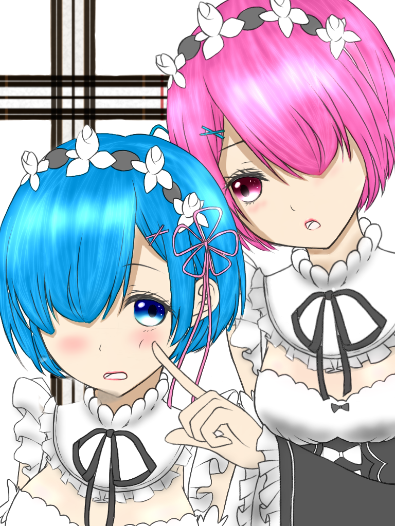 Reゼロから始める異世界生活 レムラム Ibispaint