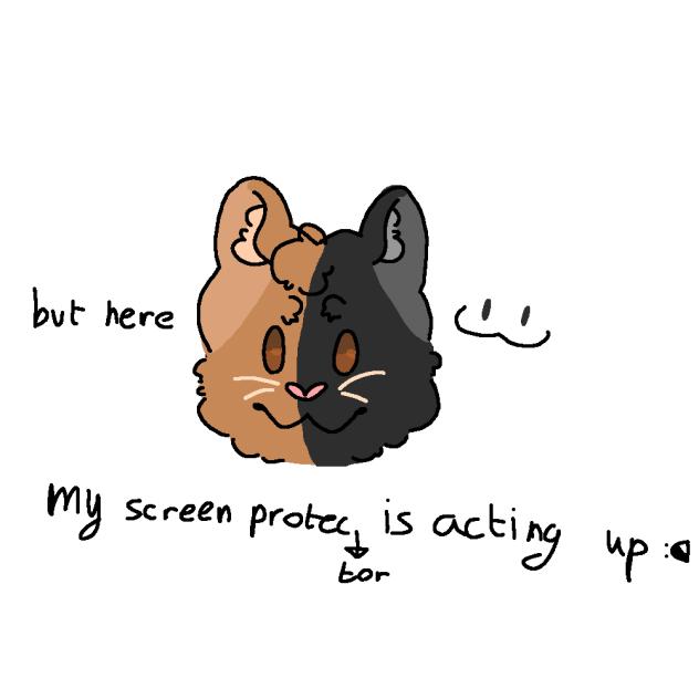 doodle i did in 2 seconds for. afriend