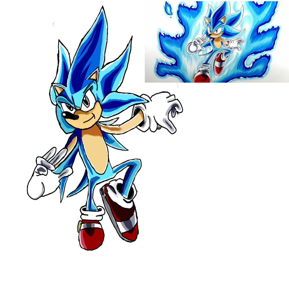 Ultra Sonic drawing Vs Reference IbisPaint