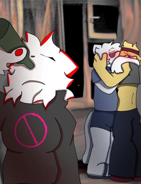 they got drunk 😊😊