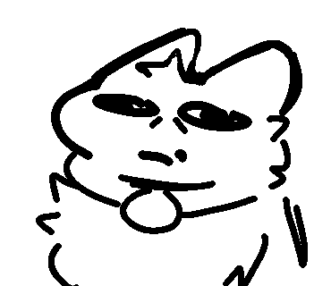 how my cat looks at me