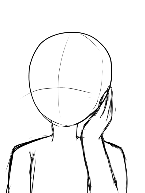 つぶやきみーさんへ！　ラフ画