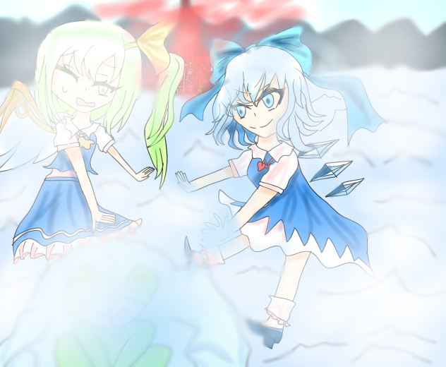 霧の湖