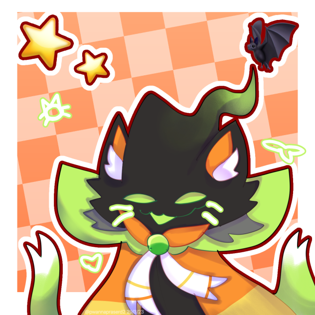 Roblox doodle world fanart maga bonbon🍬