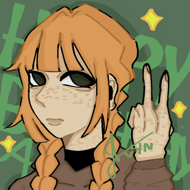 Ashlyn birthday fanart(late drawing)