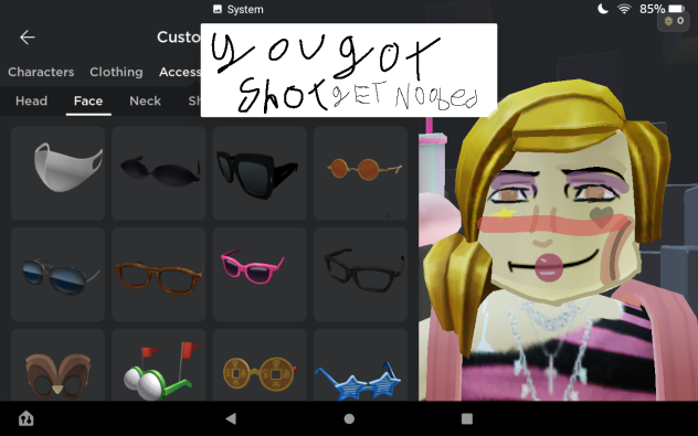man face edit