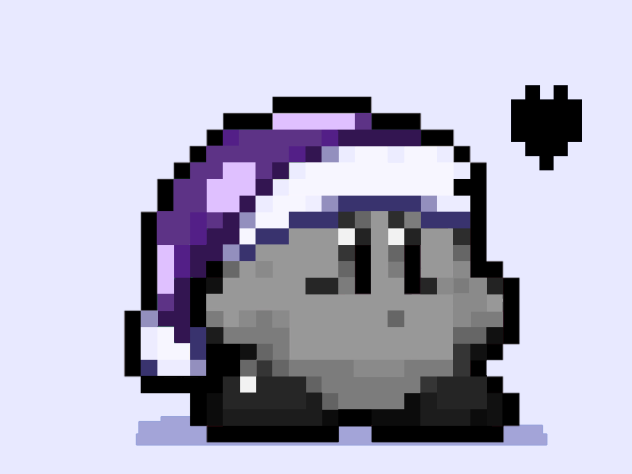 スリープシャドウカービィ　ドット絵