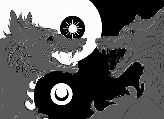 🐺☀️☯️🌑🐺