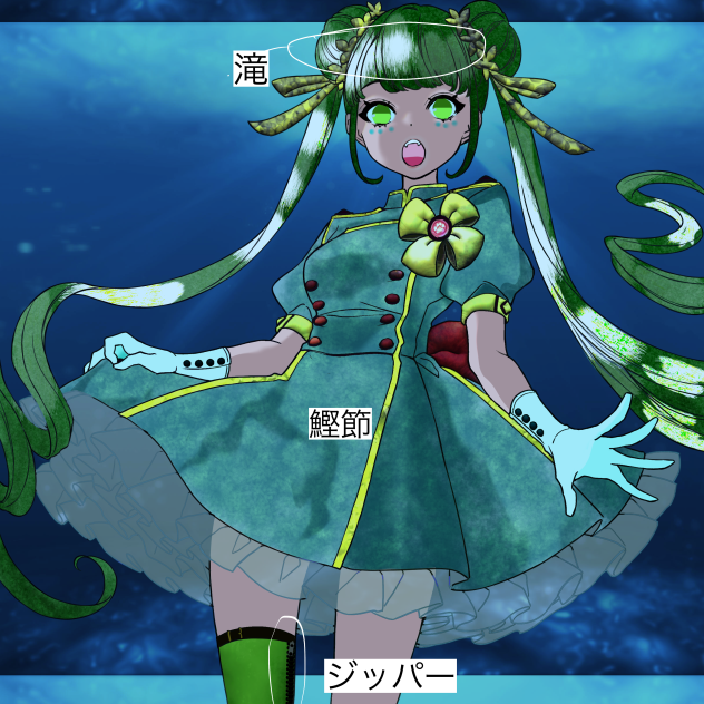 ペンテス(Wacom塗りこん…途中)