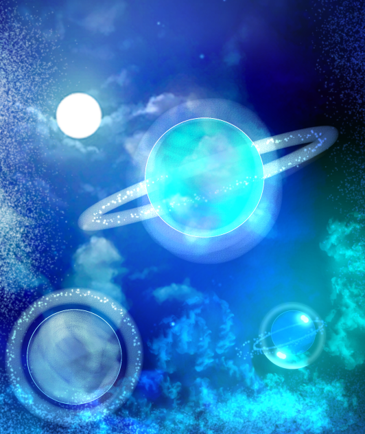 空の惑星 Ibispaint