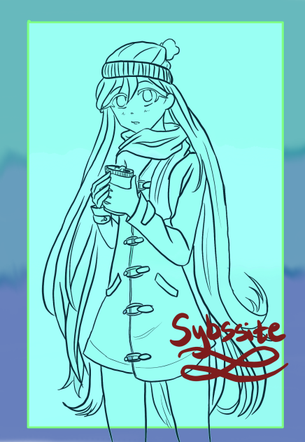 Charlotte Drinking Dat Coffee