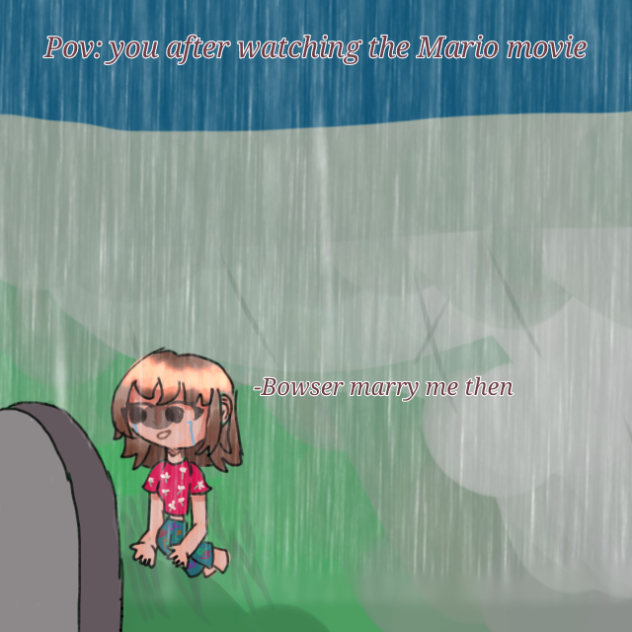 I saw the Mario movie and...