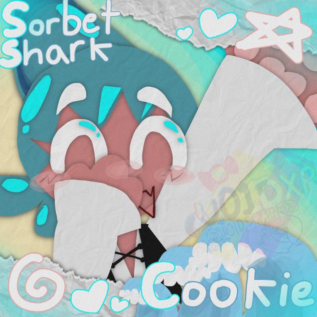 ~[Sorbet Shark Cookie]~