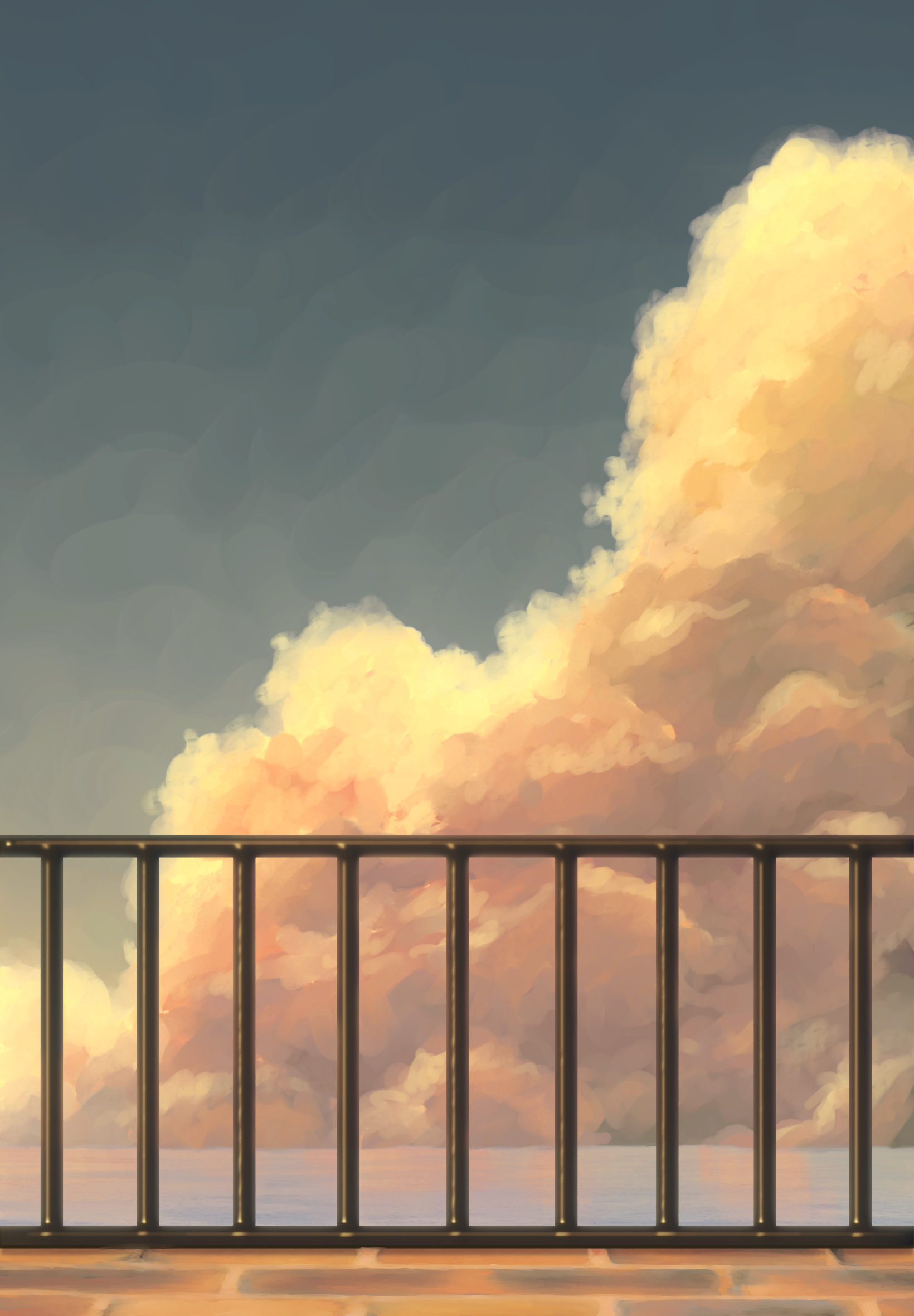 Seaside Sunset - ibisPaint