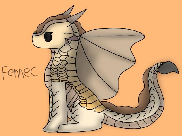 Wings Of Fire. SandWing. Fennec.