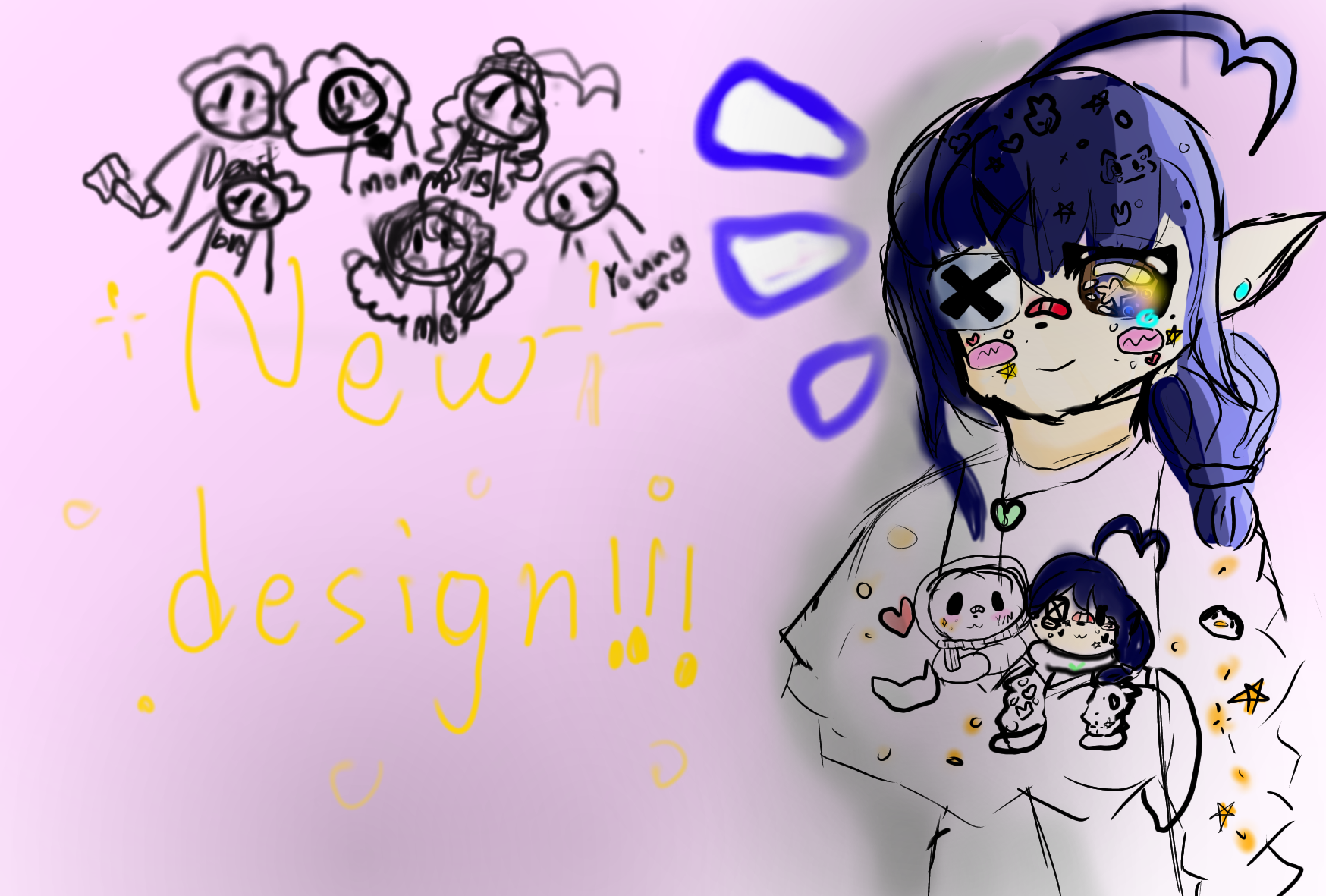 New design me💅🏻👌🏿 - ibisPaint
