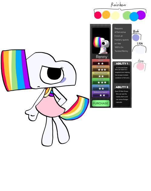 DandysWorld oc Renny REPOST