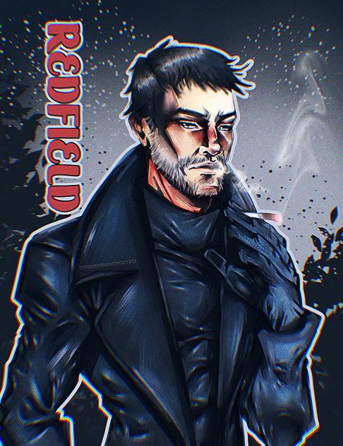 Resident Evil Chris Redfield Fan Art