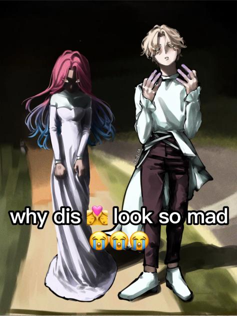 why this queer look so mad bru
