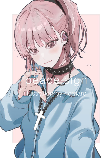 peace sign - ibisPaint