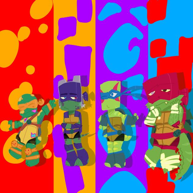 Teenage Mutant Chibi Turtles!
