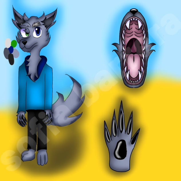 un boseto de mi próximo personaje