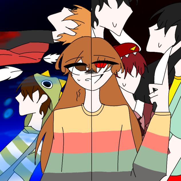 잠뜰 TV 유령의 집 - ibisPaint