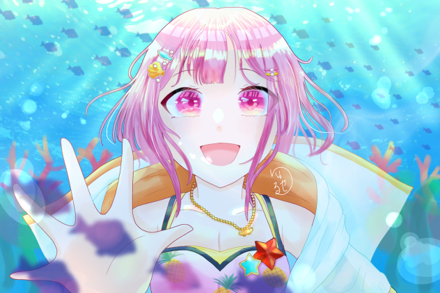 海とえむちゃん - ibisPaint