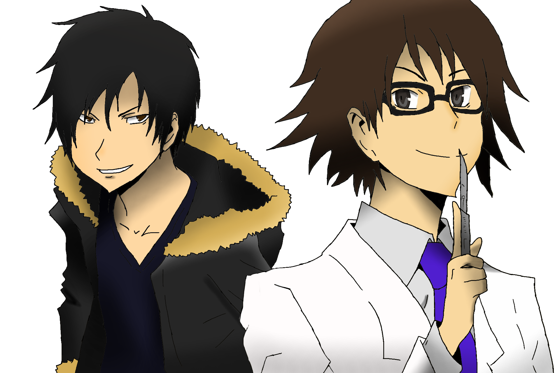 折原臨也 岸谷新羅 Ibispaint