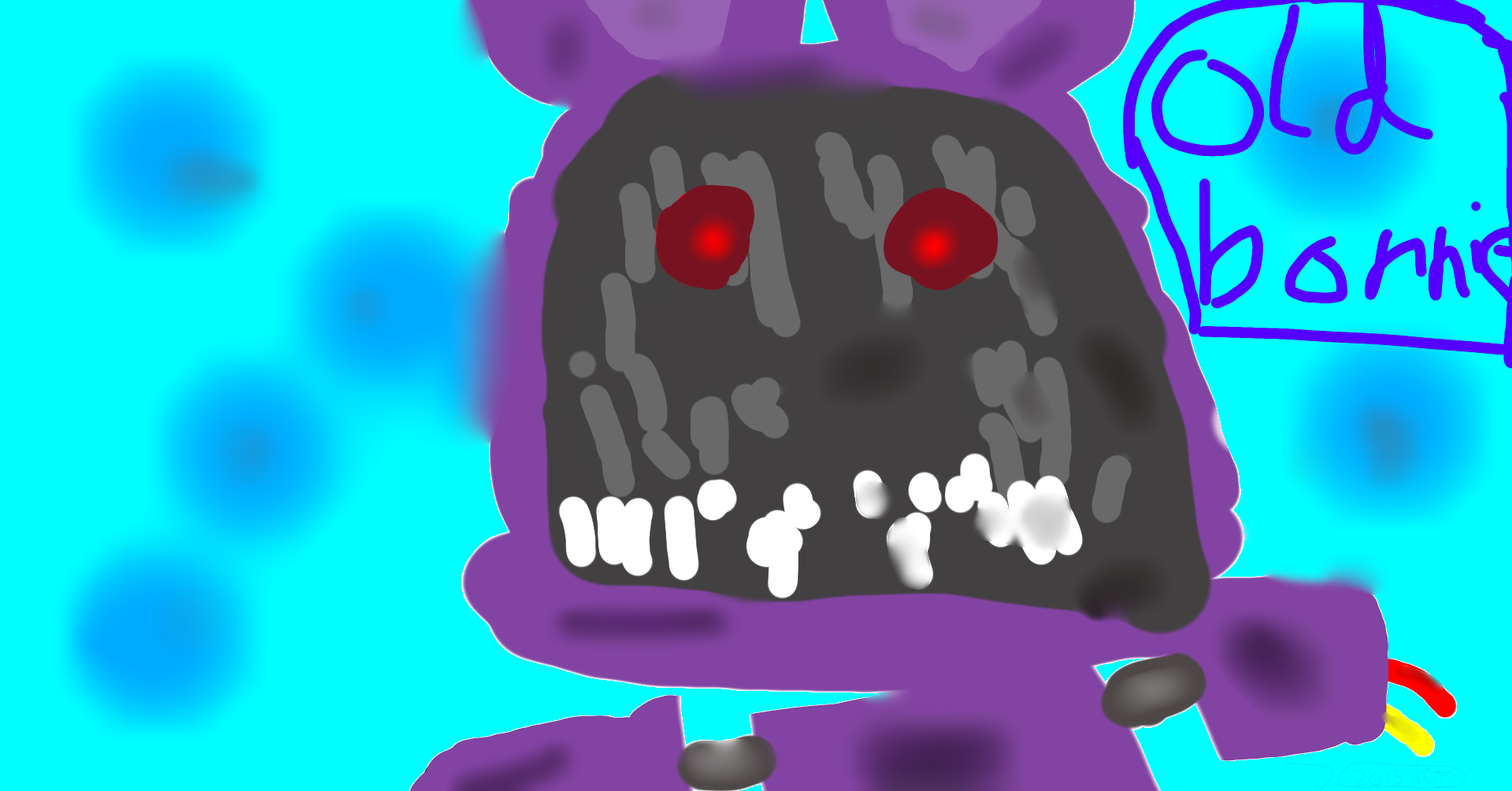 old bonnie fnaf 2 ibisPaint
