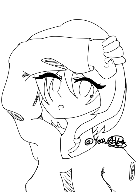 🧡✨💙 ( lineart )