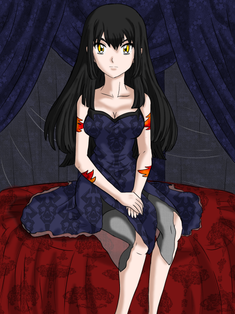 Portrait of a goddess