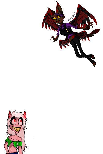 Hazbin hotel oc collab