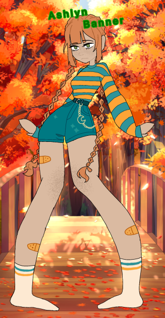 Ashlyn banner + outfit + kinda my style
