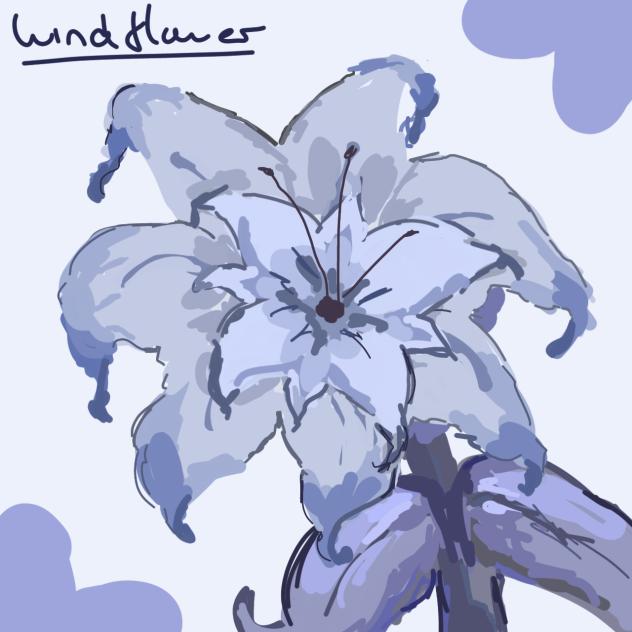 My amazing flower drawing