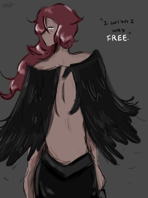 I wish I was free.