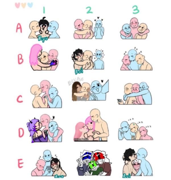 Cute couples collab!! ^3^