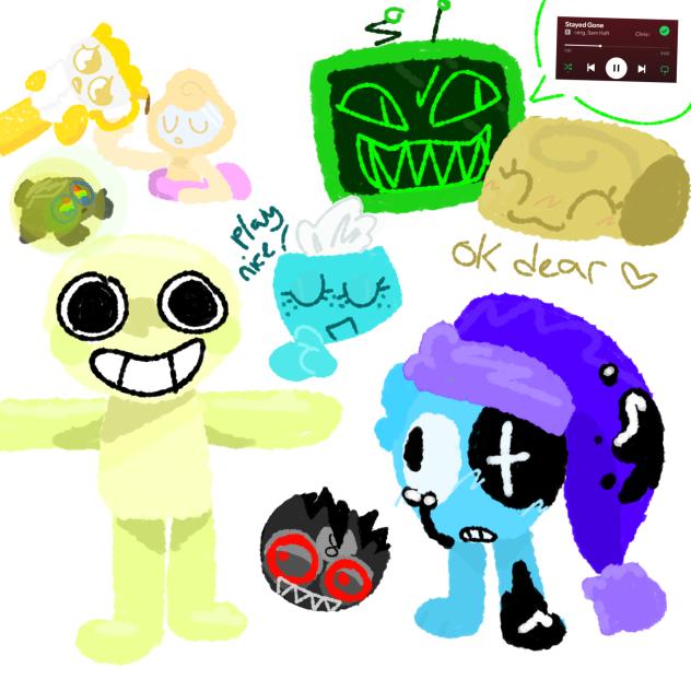 Completely normal Dandy's world art