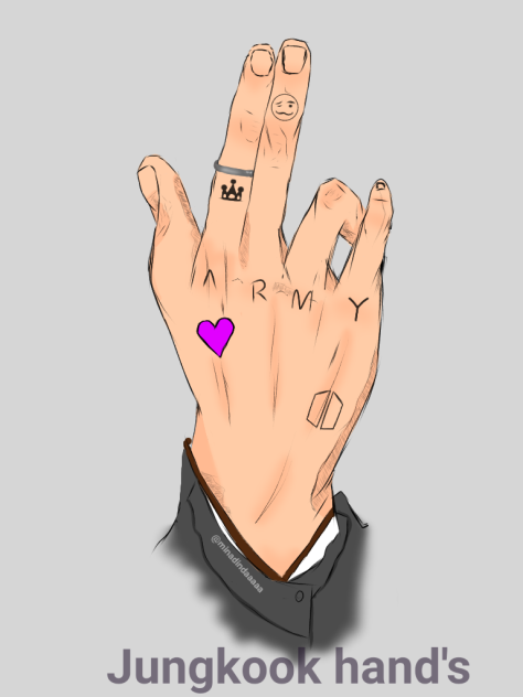 Jungkook hand's