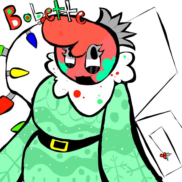 Bobette lasso art!!!🎄