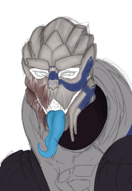 WIP of garrus vakarian