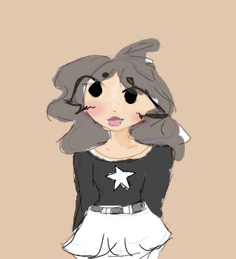 I tried to draw mei but more asain....
