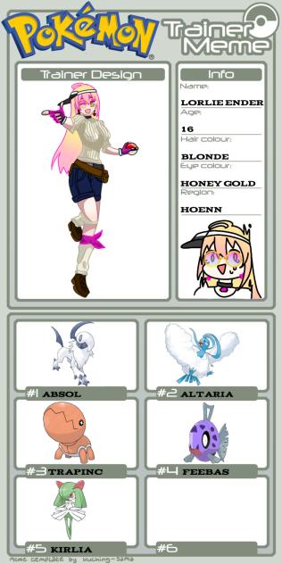 pokemon studies character card!