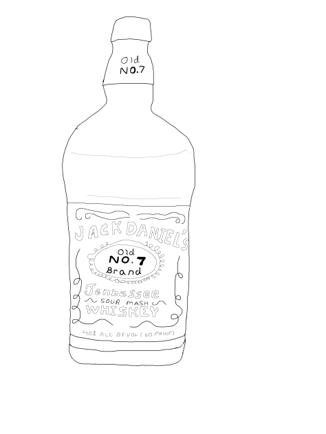 Jack Daniel's Bottle