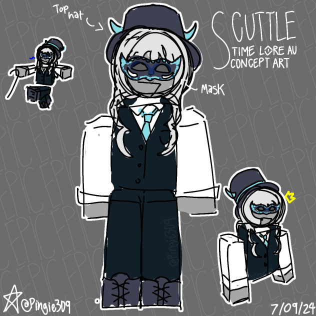 Scuttle - time lore au concept