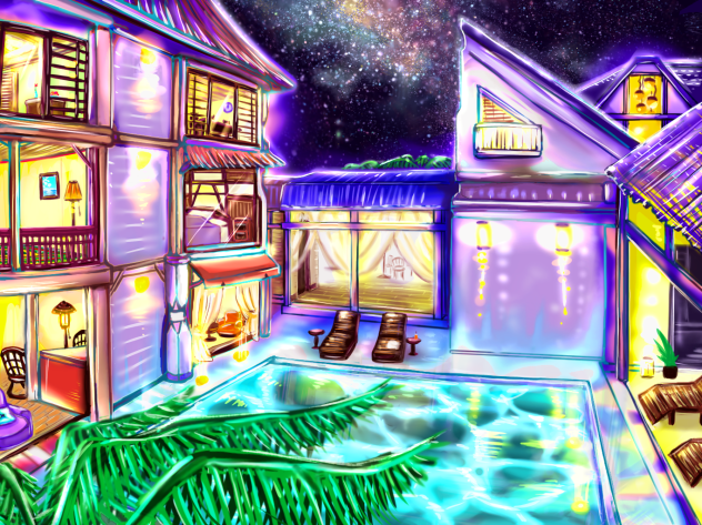 private villa ''Ammonite''