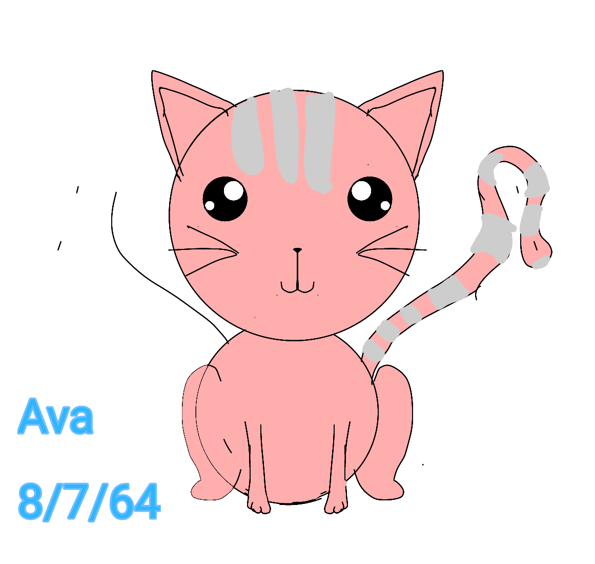 cute cat - ibisPaint