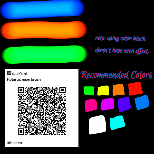 neon brush